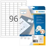 Herma Etikety pre atramentové tlačiarne 30,5x16,9 mm / Etikety / A4 / biele / 2400 ks (8832)