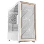 Antec Flux biela / E-ATX / 2x USB-A / 1x USB-C / 4X 120mm / 1x 140mm / bez zdroja / priehľadná biočnica (0-761345-10134-9)