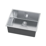 VELAZO Jednokomorový oceľový drez 54 x 44 cm INOX, Velazo VELAZ5444