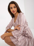 Dámske šaty LK SK 507973 tmavo ružová