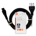 Nedis Napájací kábel IEC-320-C5 Taliansko zástrčka čierna / Napájací kábel / Priamy konektor / 2 m (CEGL11320BK20)