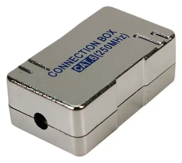 LogiLink CAT6 spojovací box kovová / Spojovací box / LSA / Kov (NP0012A)