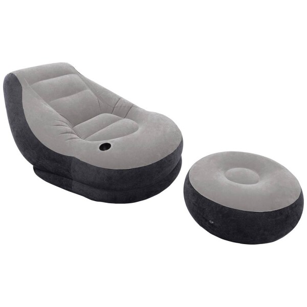Intex 68564NP Intex 68564NP Kreslo UltraLounge vrátane otomanu sivá sivá; 68564NP