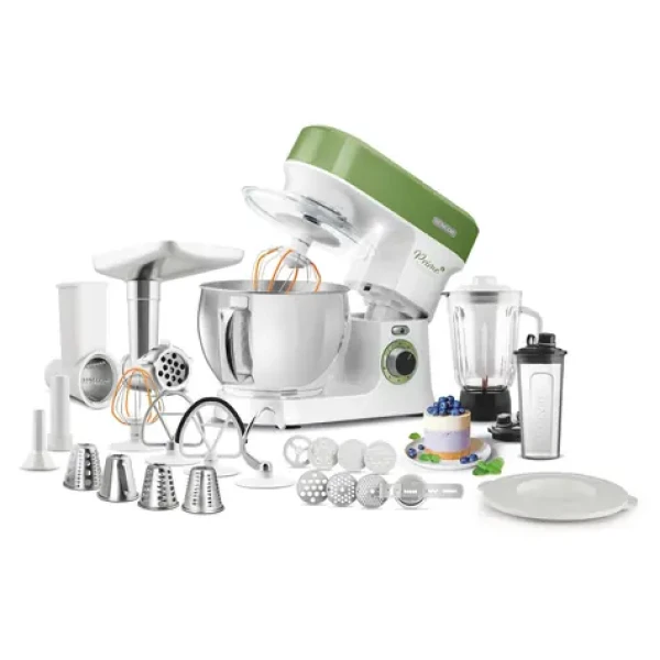 Sencor STM 3780GG zelená / Kuchynský robot / 5 L / 1200W (8590669308347)