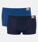 Pánske boxerky GO Natural Hipster C2P - BLUE - modré M008 - SLOGGI BLUE M