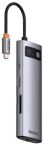 Baseus WKWG080113 StarJoy Dokovacia stanica / 3 x USB 3.0 / USB-C PD / HDMI / RJ45 / SD/TF (WKWG080113)