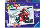 Ravensburger CreArt Červená motorka