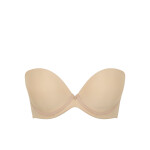 Vystužená podprsenka Cleo Faith Moulded Strapless latte 10660 75D