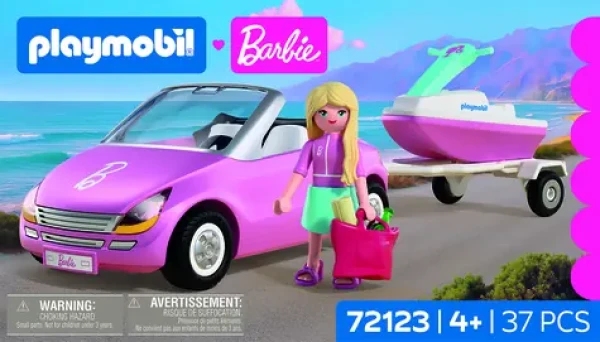 Playmobil 72123 Barbie Convertible