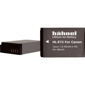 Hähnel Fototechnik HL-E12 akumulátor do kamery Náhrada za orig. akumulátor LP-E12 7.2 V 850 mAh; 10001754