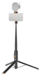 Neewer PA992 čierna / Selfie tyč so statívom / Bluetooth diaľkové ovládanie / výška 31-147 cm / Cold shoe (PA992)