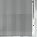 Spirella BIO sivá, priesvitná / Sprchový záves / PEVA / 180 x 200 cm