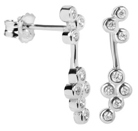 Silver Cat Nežné náušnice so zirkónmi Beauty SC288