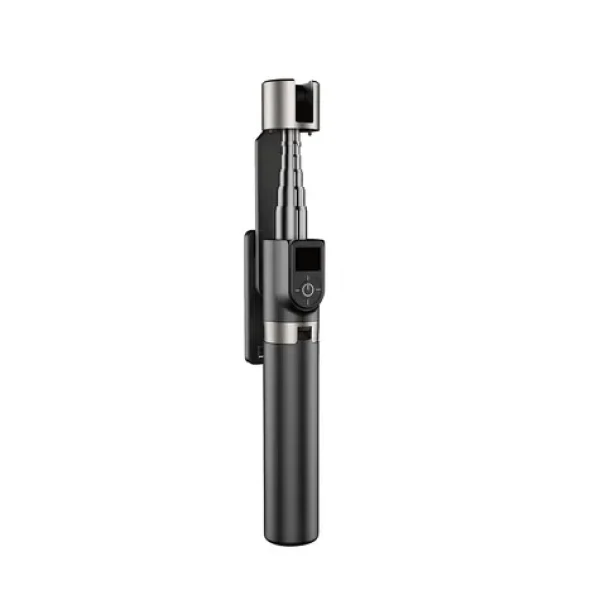 Dudao F18 čierna / Selfie tyč / statív / Bluetooth diaľkové ovládanie / 1,1 m