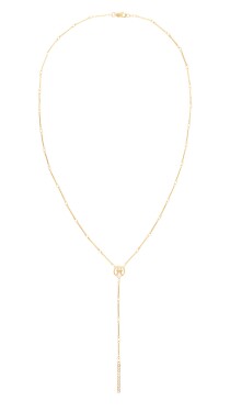 Tommy Hilfiger Moderný pozlátený náhrdelník Bar Chain 2780998