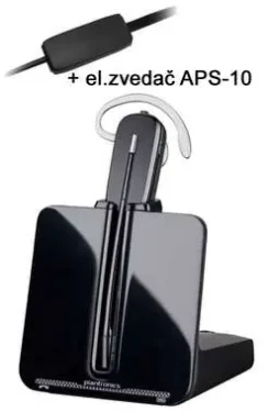 Plantronics CS540 / bezdrôtová náhlavná súprava s elektr.zdvíhačom APA-10 pre Siemens (38987-01)