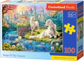 Castorland 111367 Puzzle Kráľovstvo jednorožca