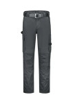 Pracovné nohavice Twill Cordura unisex pracovné nohavice tmavosivé 51