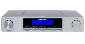 Blaupunkt KR12SL strieborná / kuchynské rádio / LED Displej / budík (5901750503887)