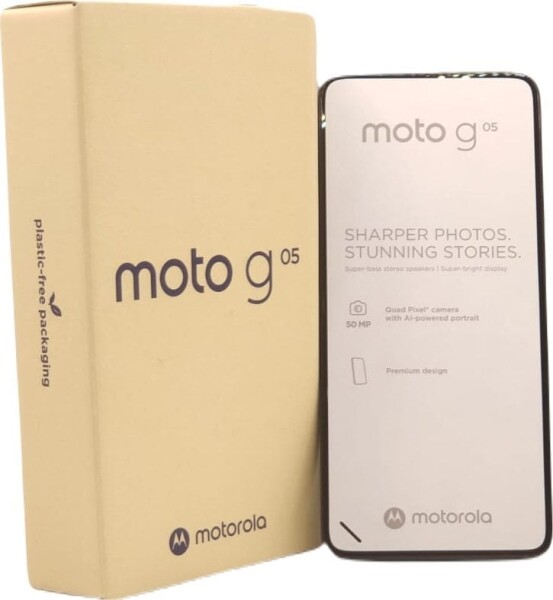 Motorola Motorola moto g05 16,9 cm (6.67") Dual SIM Android 15 4G USB Type-C 4 GB 128 GB 5200 mAh Zelený