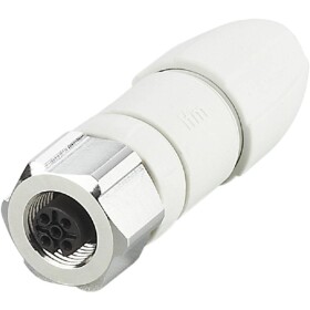 Ifm Electronic EVF565 neupravený zástrčkový konektor pre senzory - aktory, EVF565, piny: 5, 1 ks; EVF565
