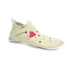 LANG.S by Tikki shoes Ziggy Hearts béžovej barefoot capáčky 23 EUR