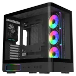 Fortron FSP M581-BA čierna / Skriňa / Midi Tower / ATX / ARGB / GPU 445mm / bez zdroja (POC0000343)