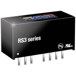 RECOM RS3-1212S DC / DC menič napätia, DPS 12 250 mA 3 W Počet výstupov: 1 x; RS3-1212S