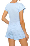 Dámske pyžamo Sky short - Donna světle modrá S