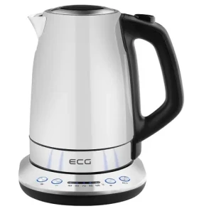 ECG RK 1791 strieborná / rýchlovarná kanvica / 2200 W / 1.7 L / nerez (100001129822)