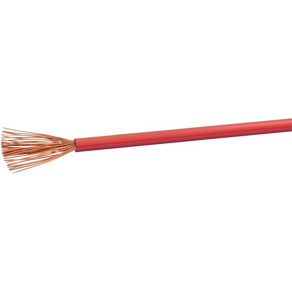VOKA Kabelwerk H07VK15RT el. kábel hadicový, H07V-K, 1 x 1.50 mm², červená, 100 m; H07VK15RT