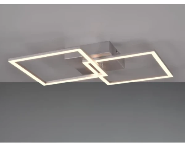 Stropné/nástenné osvetlenie LED Trail 60 cm, titanový kov%
