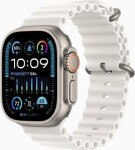 Apple Watch Ultra 2 GPS + Cellular 49mm Titanium Case Ocean Band Biely