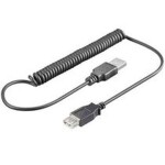 PremiumCord USB 2.0 kábel predlžovací krútený, AA, 35cm - 100cm (4040849468308)