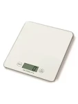 Weis Kuchynská váha biela / Kuchynská váha / do 5 kg / LCD displej / funkcia Tara (10511)