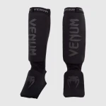 Chrániče holení Shin Guards Black - Venum (XL, čierna) (90616-4-XL)