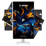 26,5" MSI Pro MAX 271UPXW12G biela / Monitor / QD-OLED / 4K UHD / 120Hz / 0,03ms / HDMI+DP+USB-C / VESA (PRO MAX 271UPXW12G)