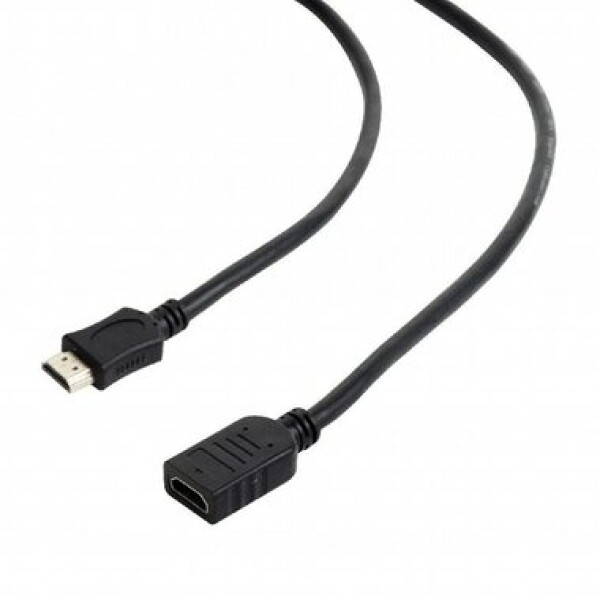 Gembird CC-HDMI4X-10 Standard kábel HDMI-M - HDMI-F 3m čierna / tienený / pozlátené kontakty (CC-HDMI4X-10)