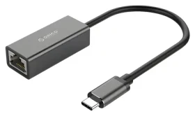 Orico XC-R45-V1 čierna / Sieťový adaptér / USB-C / RJ45 / Gigabit Ethernet