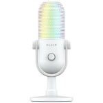 Razer Seiren V3 Chroma biela / stolný mikrofón / kapacitný / USB-C (RZ19-05060200-R3M1)