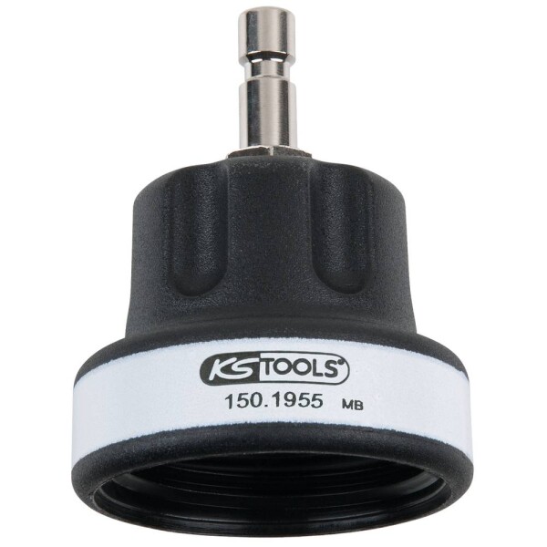KS Tools 150.1955 Adaptér chladiaceho systému M46 x 3.0, biely; 150.1955