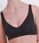 Dámska podprsenka ZERO Feel 2.0 Mäkká podprsenka - BLACK - čierna 0004 - SLOGGI BLACK S2