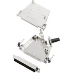 Encitech D45ZF37-DMP-K 6355-0047-04 sada D-SUB kolíkové lišty 45 ° Pólov: 37 spájkovaný 1 sada; 6355-0047-04