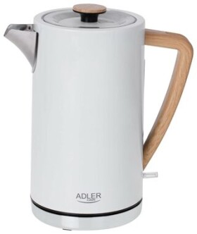 Adler AD 1347w biela / Rýchlovarná kanvica / 2200W / 1.5 L (AD 1347w)