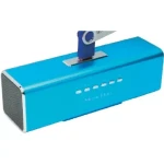 Technaxx MusicMan modrá / Prenosný reproduktor / 600 mAh / FM rádio / USB / microSD až 32GB / 8h (3430)