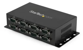 StarTech adaptér USB na sériový Port RS232 čierna / Adaptér / 8 portov / USB 2.0 Type-B / FTDI FT232RL (ICUSB2328I)