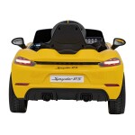 Mamido Elektrické autíčko Porsche Spyder RS ​​718 žlté