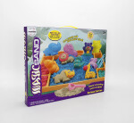 Mamido Mamido Sada kinetického piesku 1200 g s formičkami a podložkou