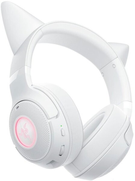 Razer Razer Headset | Kraken Kitty V2 BT | Bluetooth | Over-ear | Microphone | Noise canceling | Wireless | White