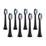 TrueLife SonicBrush Clean-series heads Sensitive black 8 pack / náhradná hlavica (TLATAC70UVNBACHSEB8)